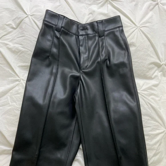 SOLD ON DEPOP Zara faux leather pants - Picture 9 of 15